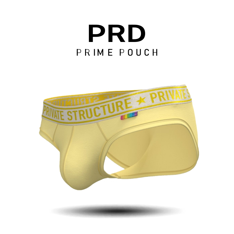 [SPECIAL OFFER] Private Structure กางเกงชั้นในชาย รุ่น PRD Mid Waist Mini Brief - Daffodil Yellow [4385]