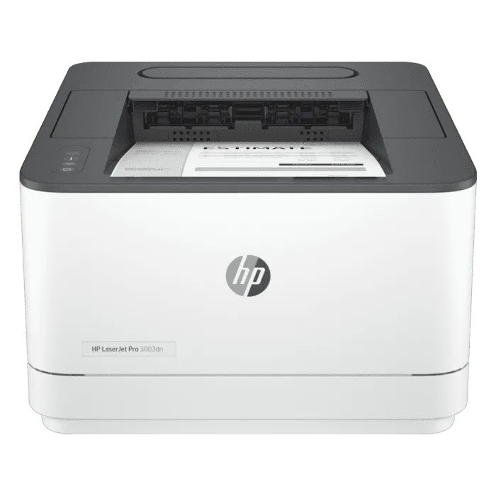 HP LaserJet Pro 3003dn (3G653A) Printer ใช้กับหมึกรุ่น (W1450A) รับประกันศูนย์ มีหมึกเเท้พร้อมใช้