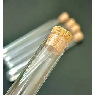 หลอดใส่โรล หลอดบรรจุภัณฑ์ ขนาด13x100mm 100ชิ้น Tube Joint Holder หลอดใส่โรลพันสำเร็จ Plastic Tube