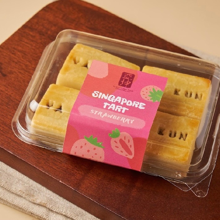 Ya Kun Singapore Strawberry Tart