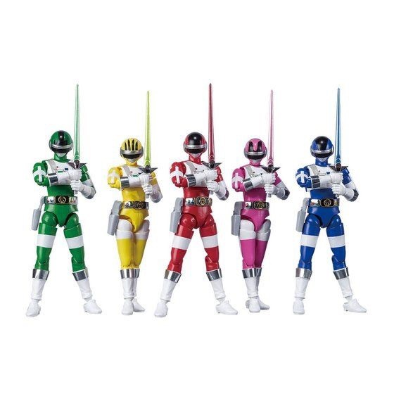 พร้อมส่ง SHODO Super Sentai ฺBioman Bio man ไม่มีกล่องน้ำตาล