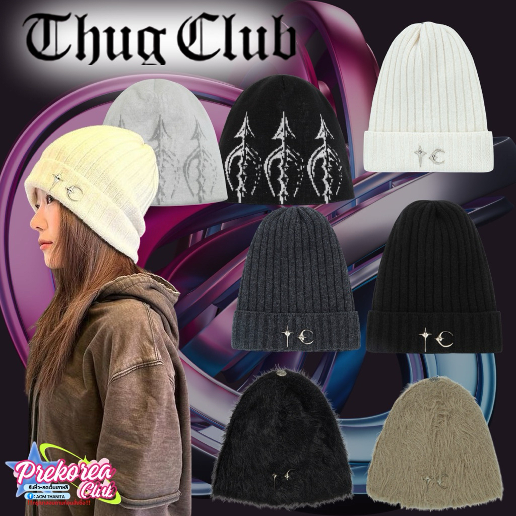[preorder🇰🇷สอบถามก่อนสั่งซื้อ]หมวก Thug club beanie