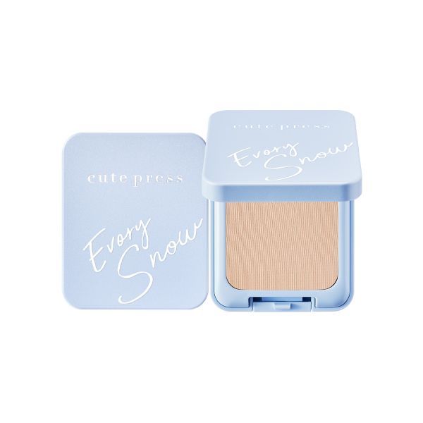 แป้งคิวเพรส (สีฟ้า) อิเวอร์รี่ สโนว์ ไวท์เทนนิ่ง แอนด์ ออยล์ คอนโทรล ฟาวเดชั่น พาวเดอร์ เอสพีเอฟ 30 พีเอ++