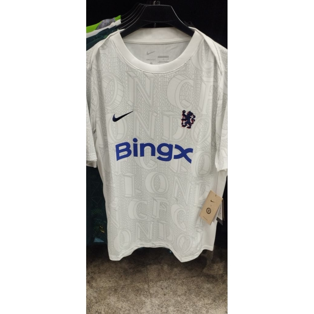 เสื้อฟุตบอล เชลซี เสื้อวอร์มก่อนแข่ง Chelsea FC Academy Pro Pre-Match Jersey 2025/2026 ของแท้ มือ1 ป