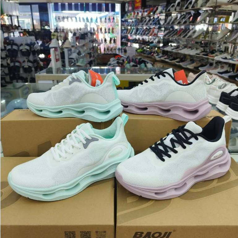 BAOJI บาโอจิ รองเท้าผ้าใบ รองเท้าเทรนนิ่งผู้หญิง รุ่น BJW1145