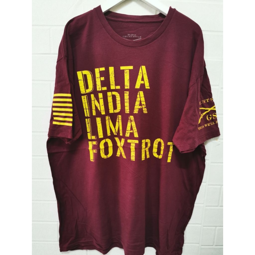 เสื้อมือสอง Grunt style อก 46 ยาว 28 Size XL