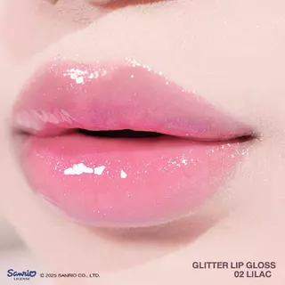 [แถมเคสลิป + พวงกุญแจ] | ลิปกลอสฉ่ำวิ้ง CHARMISS BLOOMING HEART GLITTER LIP GLOSS 3.4 g