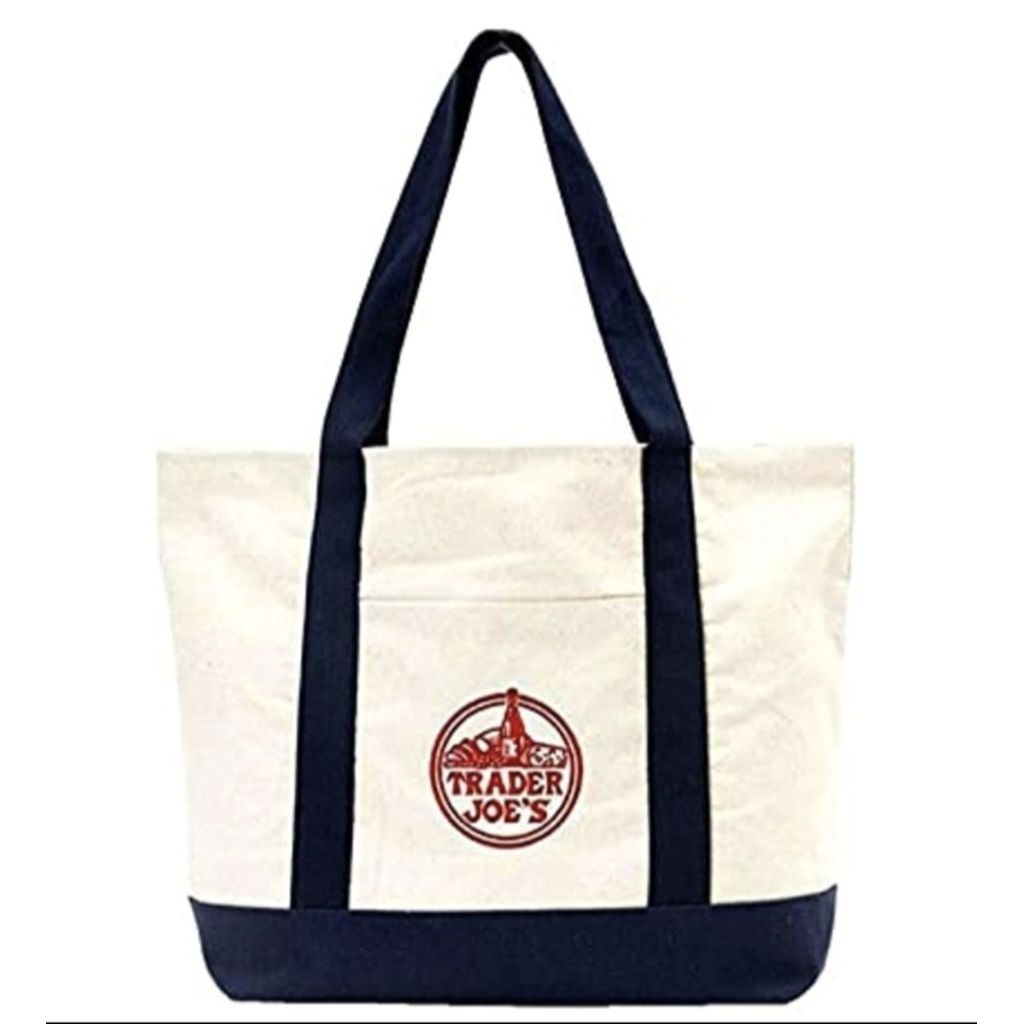 กระเป๋าผ้า Trader Joe's Canvas Tote Bag