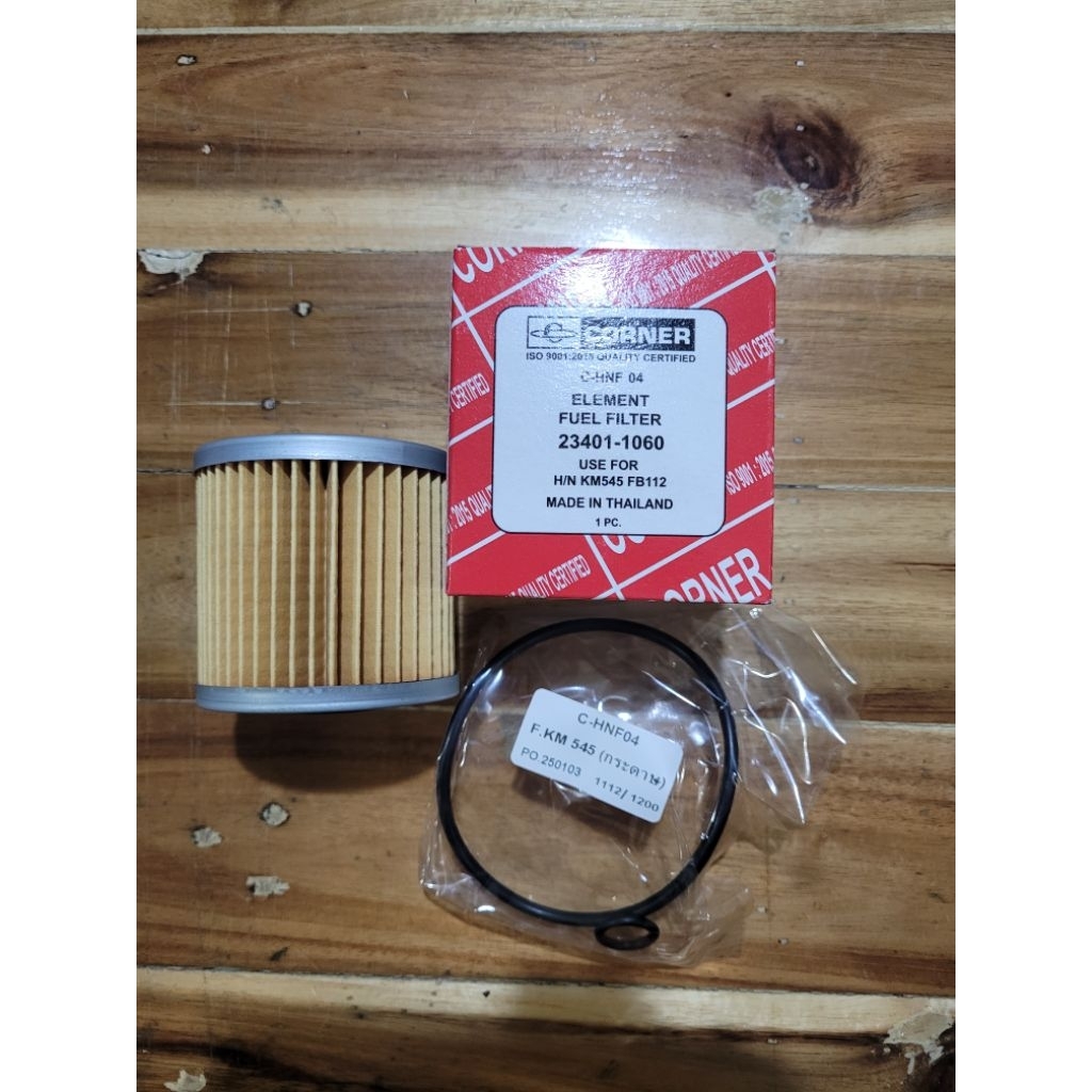 Corner กรองน้ำมันโซล่า ฮีโน่ KM FB112-KM545 กระดาษ (C-HNF04)