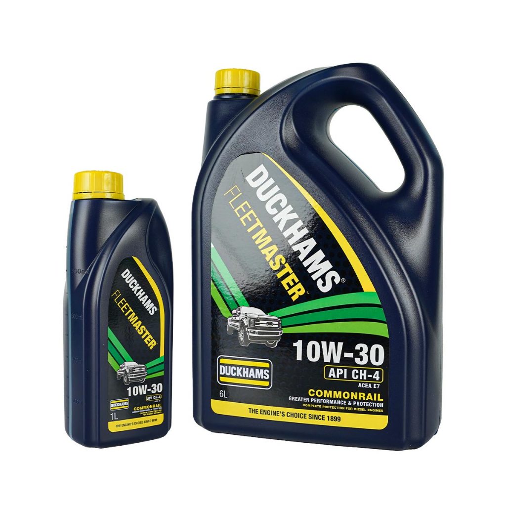 DUCKHAMS 10W30 น้ำมันเครื่องดีเซล กึ่งสังเคราะห์ FLEET MASTER 6+1L 55501750
