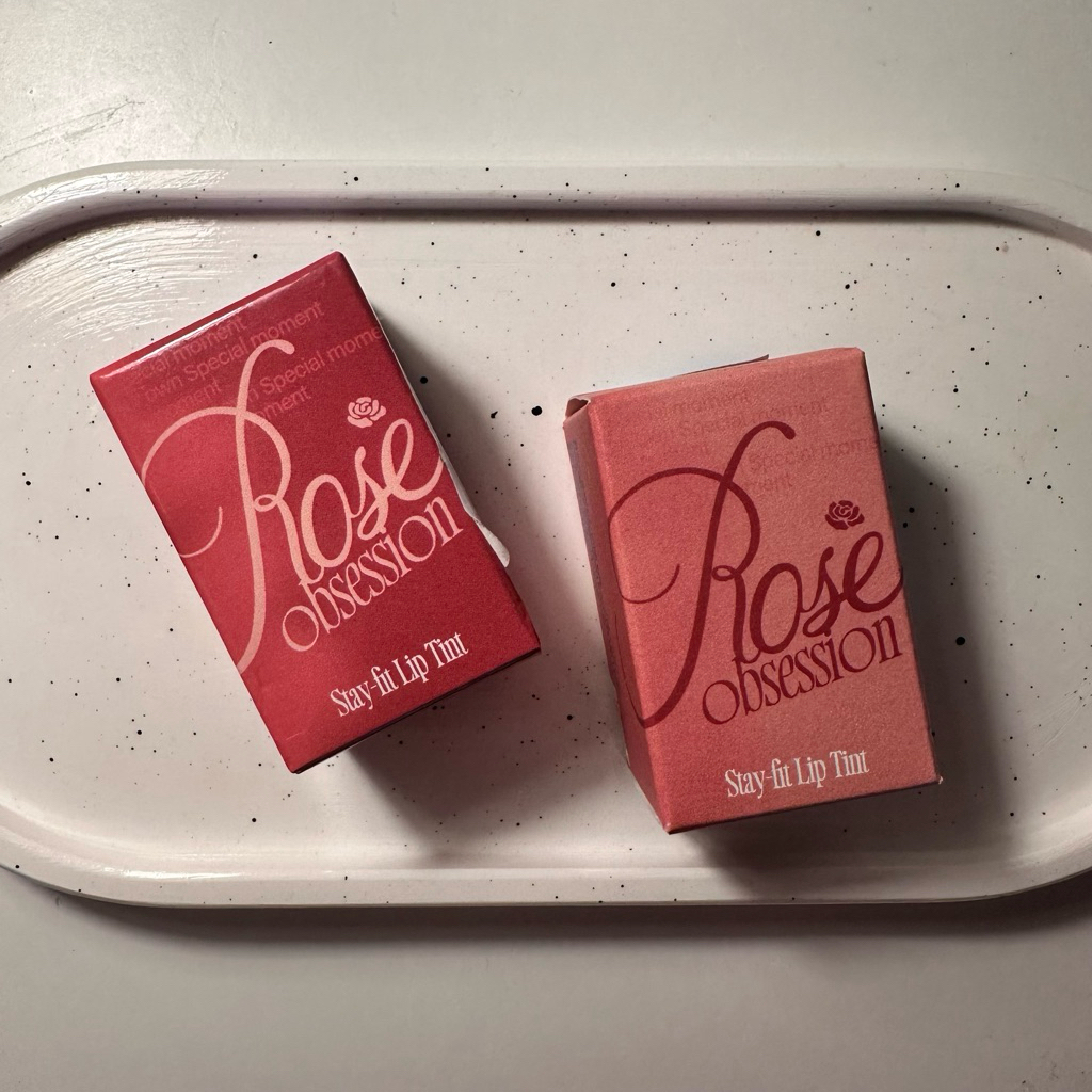 fwee Rose Obsession Stay-fit Lip Tint สี Apple Rose, Peach Rose