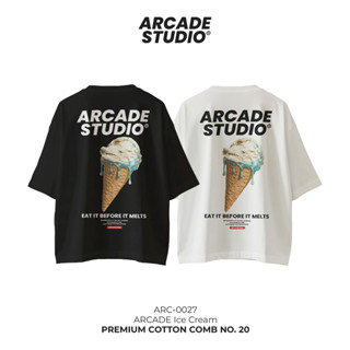 [Pre 4 วัน] ARCADE เสื้อ Ice Cream (ARC-0027) Oversize เนื้อ…