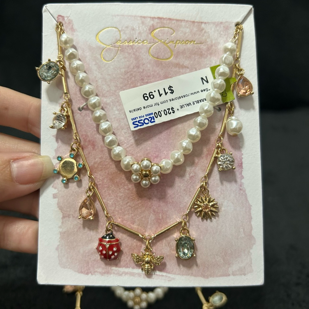 สร้อยคอ แบรนด์ Jessica simpson แท้