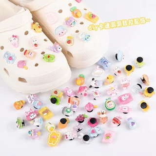 💦พร้อมส่ง💦ตัวติดรองเท้า 101-200 Jibbitzจิ๊บบิท ลายการ์ตูน ตัวติดรองเท้าที่มีรู ลายน่ารักๆ ตัวติด 3 มิติ (ราคาต่อ 1 ชิ้น)