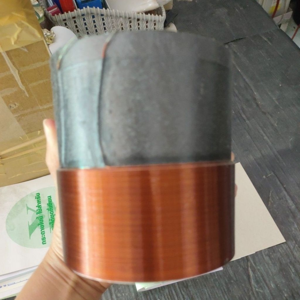 วอยซ์ลำโพงเบอร์ 99.5 มิล /คู่ 4 ขั้ว 4 ชั้น 4 โอมห์ ลวดสูง 55 มม.