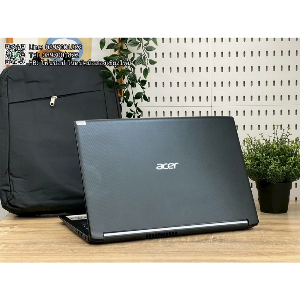 ACER ASPIRE A515-51G-86QR (คีย์บอร์ดมีไฟ) ราคา 9,900 บาท