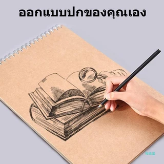 สมุดสเก็ตช์ 60 หน้า 160gsm A5/16K/A4/8K สมุดวาดรูปแบบเกลียว สมุดวาดภาพ สำหรับทุกคน อุปกรณ์การเรียน