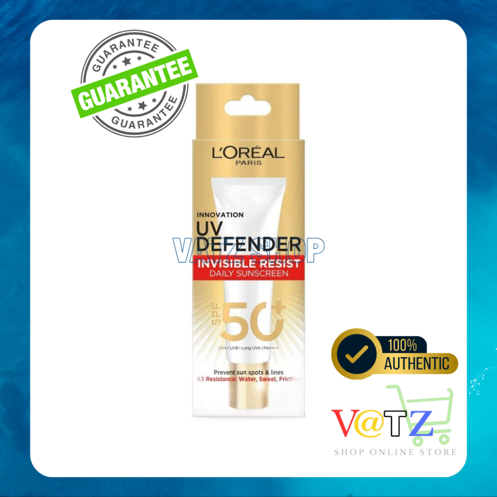L'ORÉAL PARIS UV Defender Invisible Fluid SPF50+ PA++++ Long UVA
