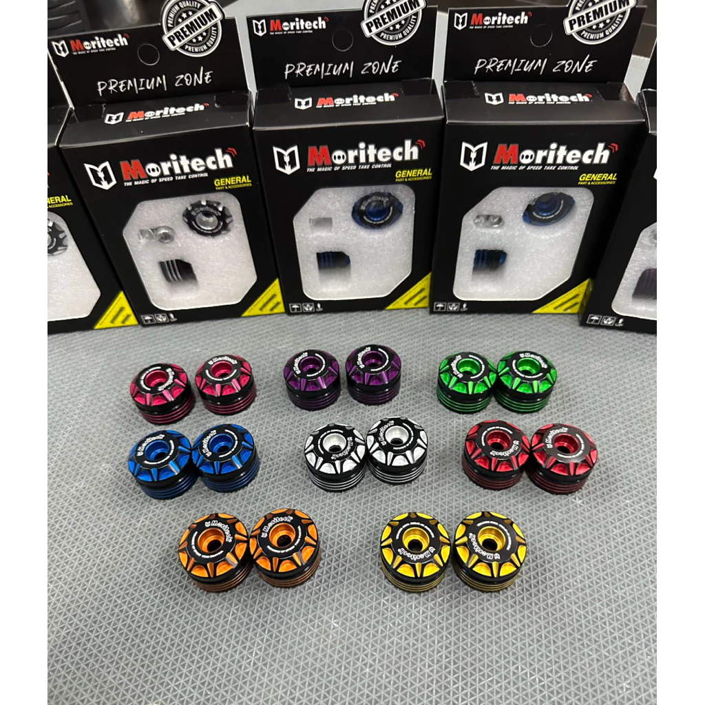 ตุ้มปลายแฮนด์ CNC Moritech รุ่น DM-i2 สำหรับ GIORNO+ 125 / CLICK-160