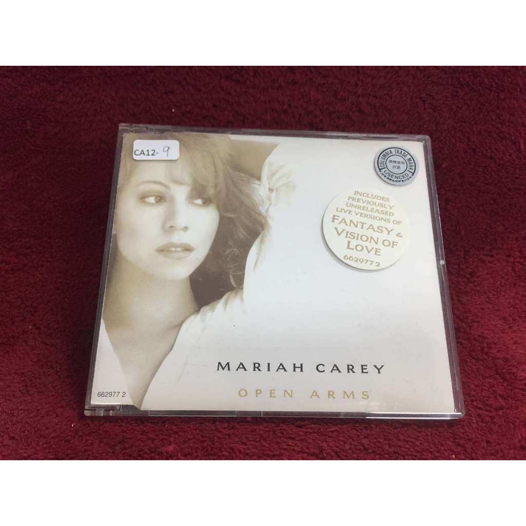 CD Mariah Carey – Open Arms สภาพตามรูปปก CA12-9