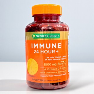 Nature's Bounty Immune 24 Hour+ With 1,000 mg Ester-C มีขนาด…
