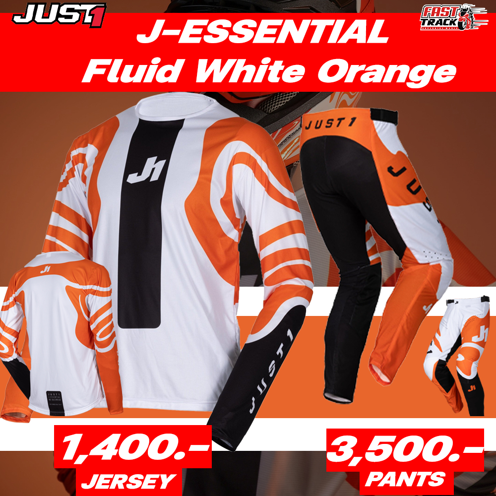 เสื้อ-กางเกงชุดขับขี่วิบาก JUST1 รุ่น J-ESSENTIAL FLUID ราคา ถูกที่สุด ดีลบีเคเค แกลเลอรีภาพที่ 2
