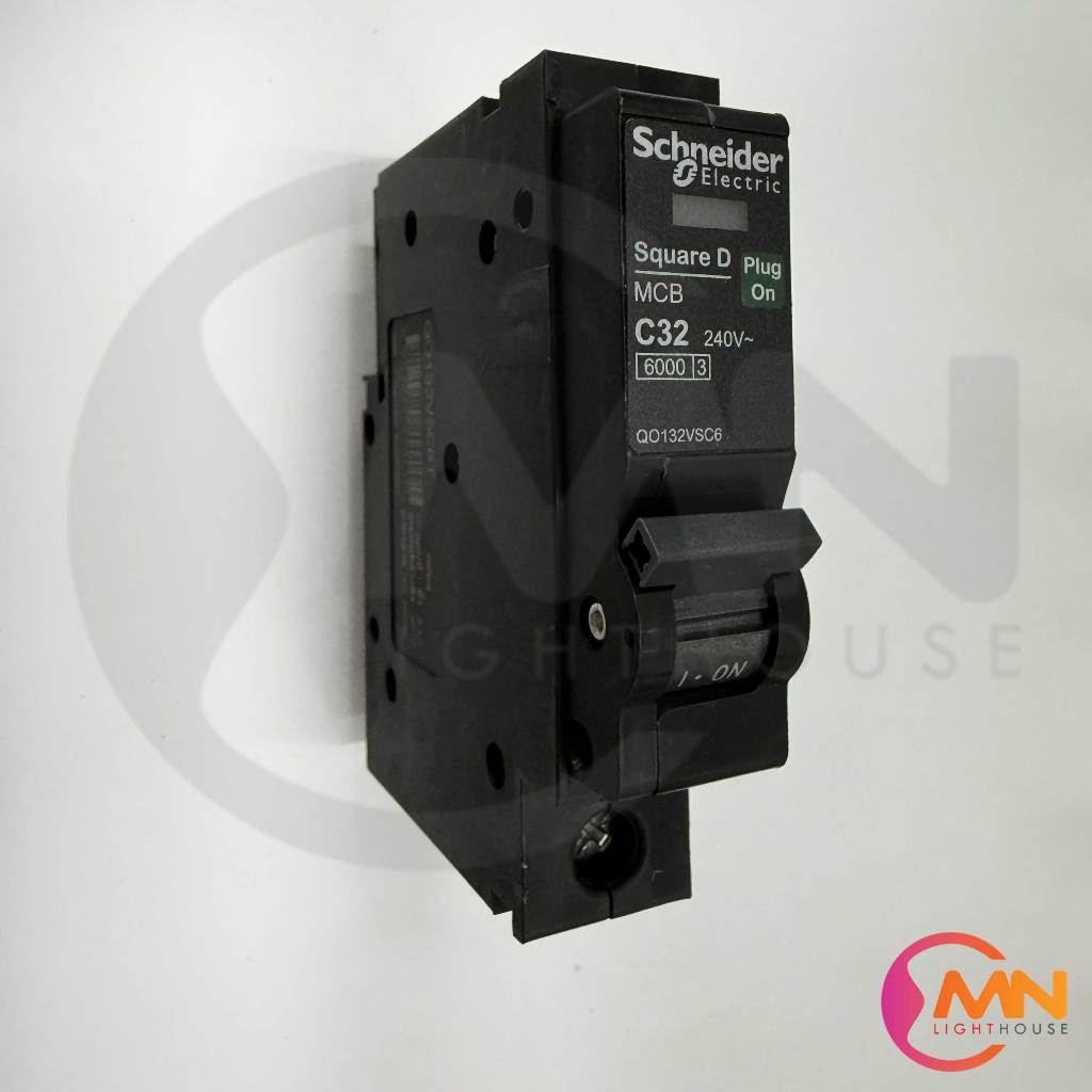 ลูกเซอร์กิตเบรกเกอร์ 1P 32A Squar-D รุ่น QO132VSC6T (1ตัว)