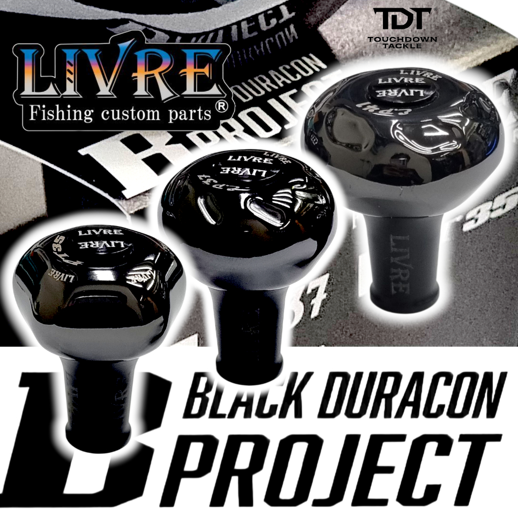 LIVRE PT35 E.P37 E.P41 BLACK DURACON PROJECT  *** นอปดำ แกน A ครบขนาด MADE IN JAPAN 100% ***