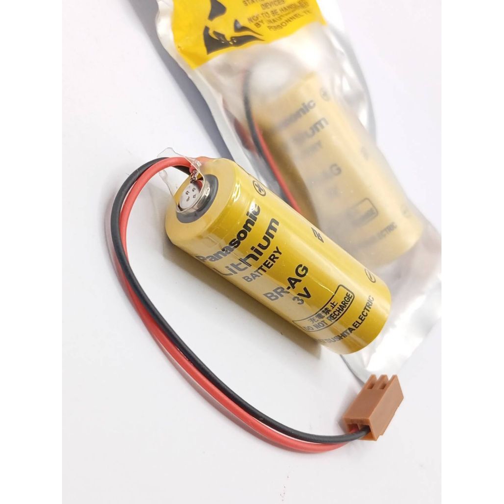 ร้านแนะนำ BR-AG 3V  BR-AG  3V 2200 mAh (BR17455) แจ็คน้ำตาล. (3V) Lithium Battery. ( Panasonic )
