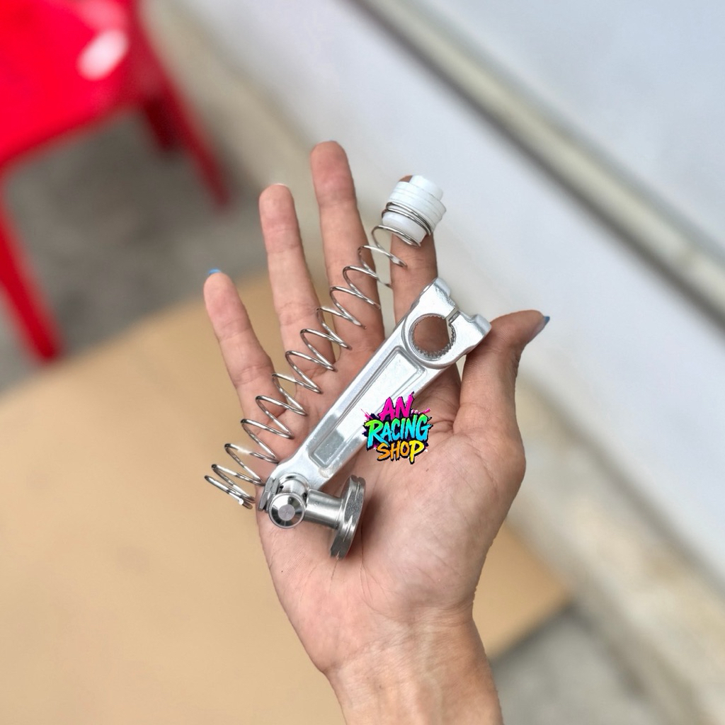มือลิง คายาบ้า ตัวปรับเลส พร้อมสปริงเบรคซุปเปอร์รีน สำหรับรถออโต้ Giorno Lead Click Scoopy Mio Nouvo Fino