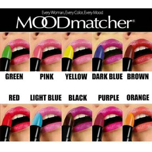 ของแท้100%ลิปสติก Fran Wilson Mood Matcher Lipstick U.S.A ลิปมันเปลี่ยนสีตามอุณห