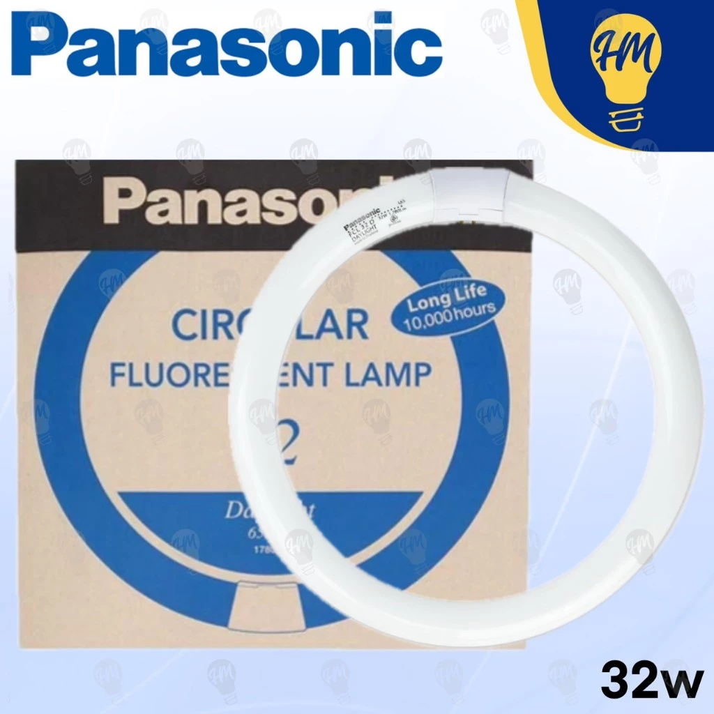 Panasonic หลอดไฟ นีออนกลม กลม 32W แสงขาว