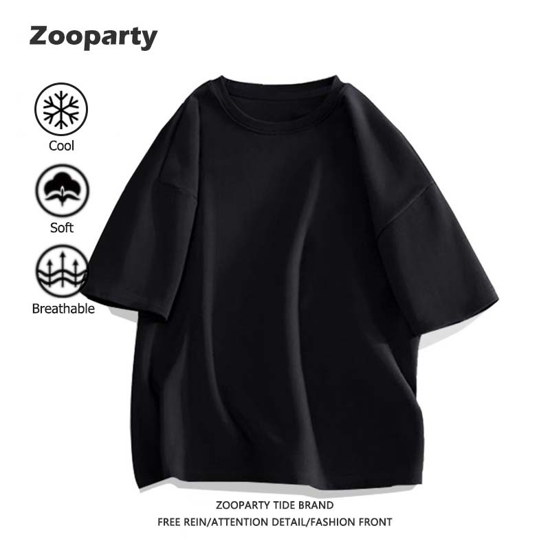 เสื้อยืดสีดํา ใหม่ Sweatshirts เสื้อยืดคอกลม สีดํา สีพื้น ใส่สบาย นุ่ม สไตล์ลำลอง ดีไซน์คลาสสิค(ส่งเร็ว จัดส่งจากไทย)