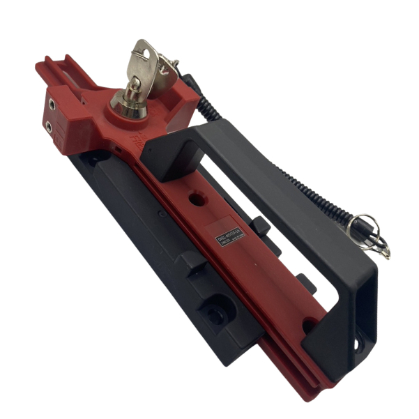 กุญแจล็อกเอาต์สำหรับชุดสวิตช์ประตูนิรภัย OMRON รุ่น D4SL-NSK10-LK