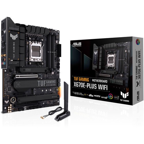 [มือ1] MAINBOARD (เมนบอร์ด) ASUS TUF GAMING X670E PLUS WIFI (DDR5) พร้อมส่ง