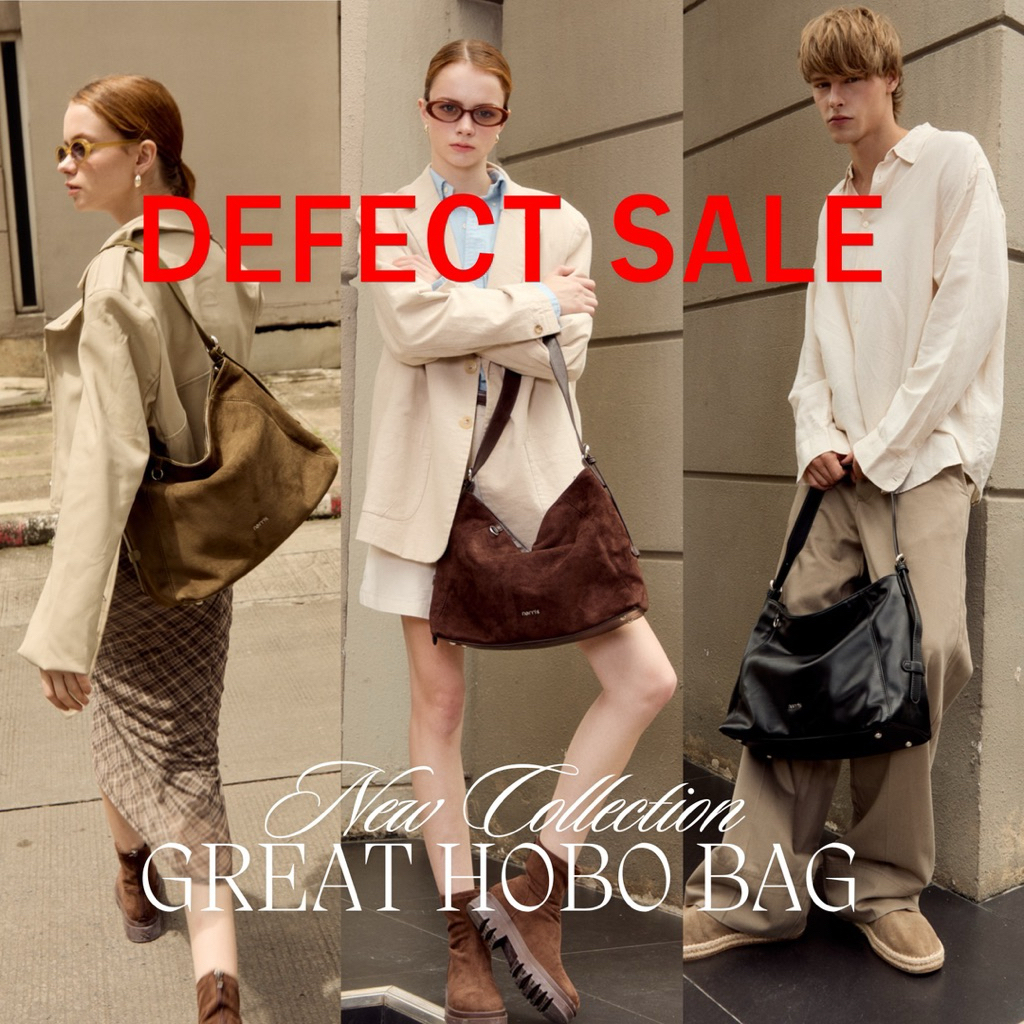 Defect Sale กระเป๋ารุ่น Great Hobo Bag *โปรดอ่านรายละเอียดก่อนสั่งซื้อ*