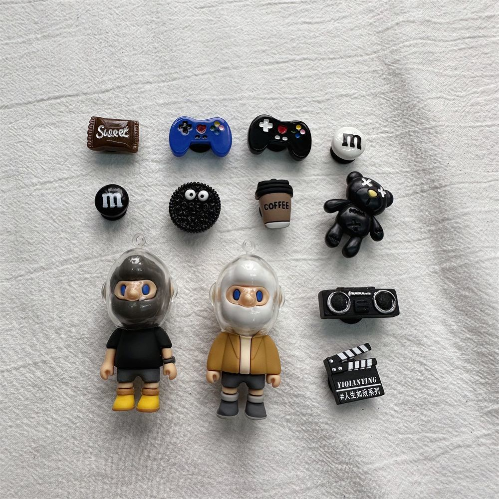 ✨DIYจิ๊บบิท 3D ติดรองเท้า ฟิกเกอร์การ์ตูนเกมสุดคิวท์ ของสะสมลิมิเต็ด สำหรับ ของแถมตกแต่งสุดฮิต CY2K Fashion