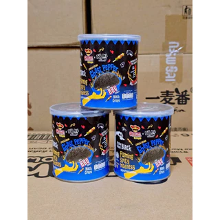 มันฝรั่งเผ็ดแผ่นดำ Mr.Potato GHOST PEPPER มี 5 รสชาติ ขนาดกระป๋องละ40กรัม (ยกลัง24กระป๋อง)