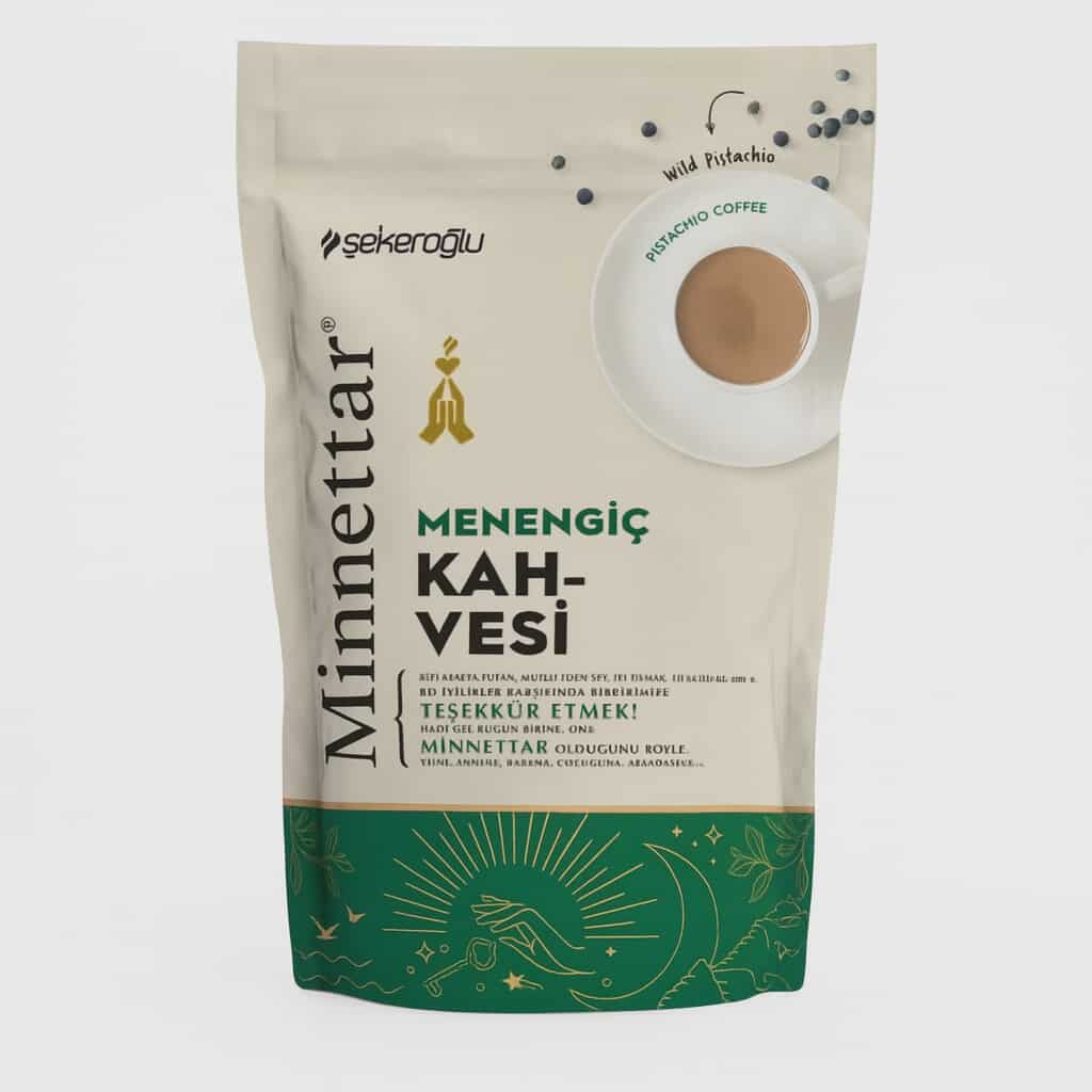 Turkish Coffee Menengiç Kahvesi 165g กาแฟตุรกีเมเนนกิช รสถั่วป่าพิสตาชิโอ Turkish Wild Pistachio Coffee