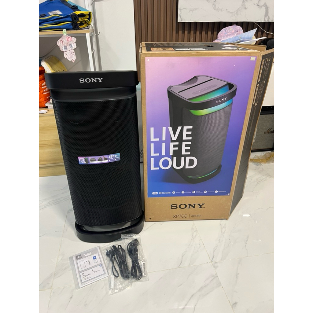 ✅พร้อมจัดส่ง✅   ลำโพงบลูทูธ Sony SRS-Xp700 Blackมือ✌️