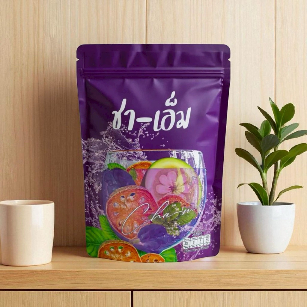 ส่งฟรี 🌿 ชาเอ็ม cha-m ชาต้มสมุนไพร 10 ชนิด