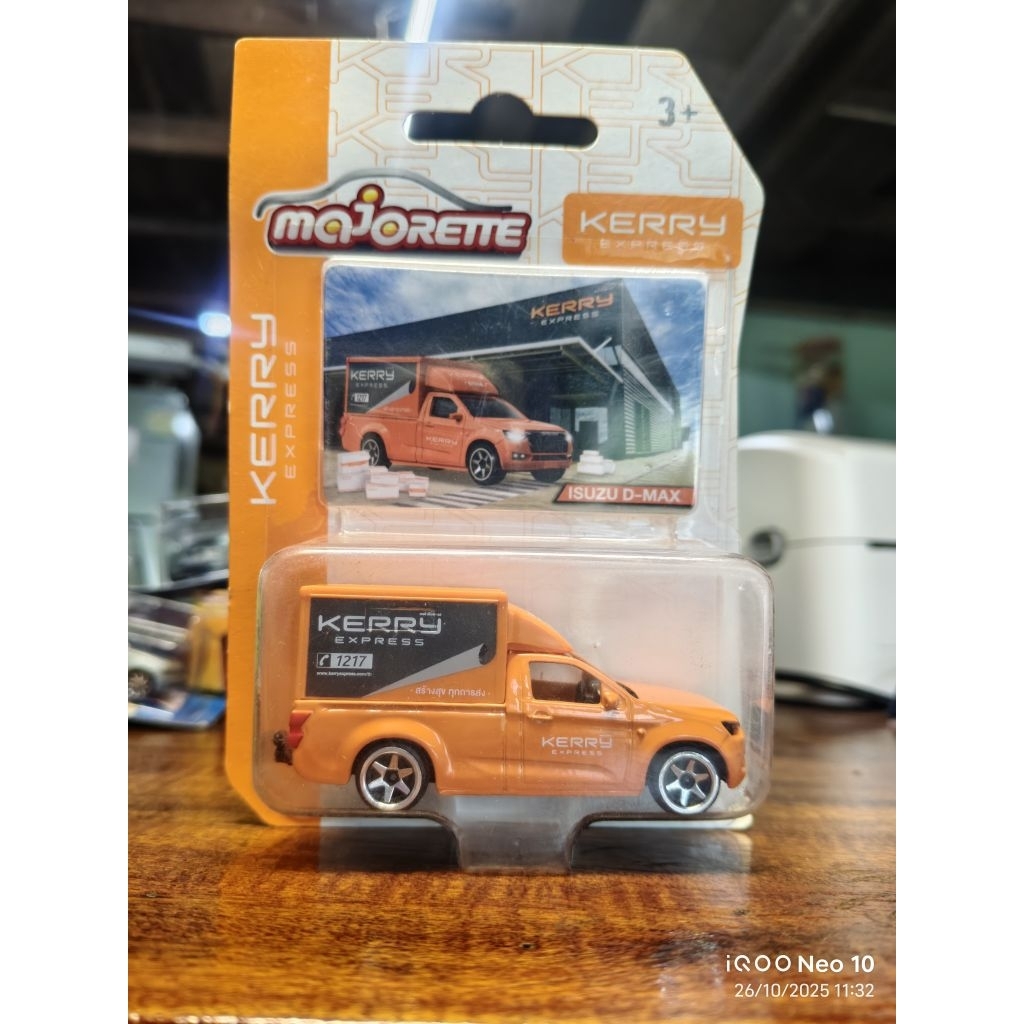 Majorette Isuzu D-Max Kerry Express Rare!