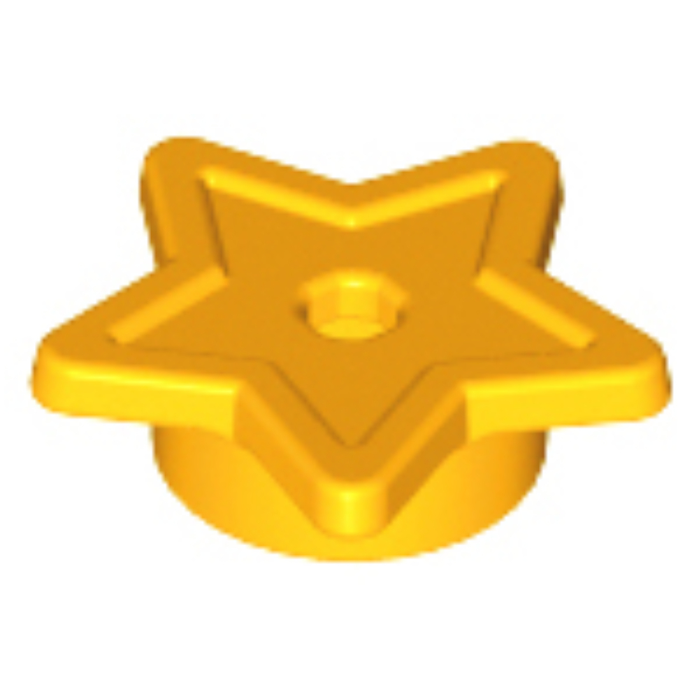 ชิ้นส่วนเลโก้ Lego Part Friends Accessories Star with Stud Holder (11609) ราคา/ชิ้น