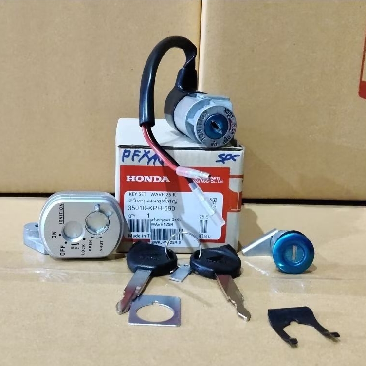 Công tắc khóa, cây khóa, công cụ mở ghế, đẹp, thẳng, w.125R, wave125r, wave125 đầu nhọn