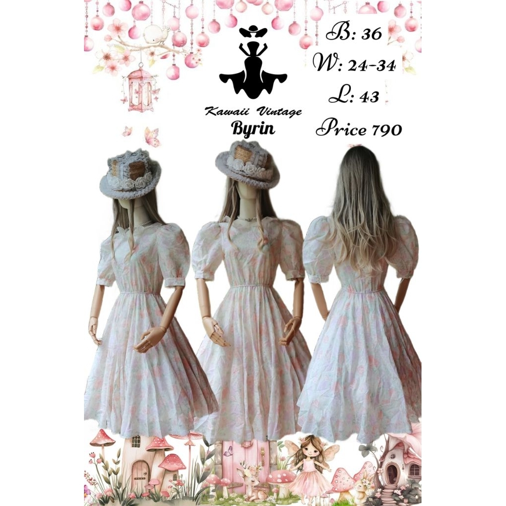 vintage​ dress​ poler ashley​ brand​