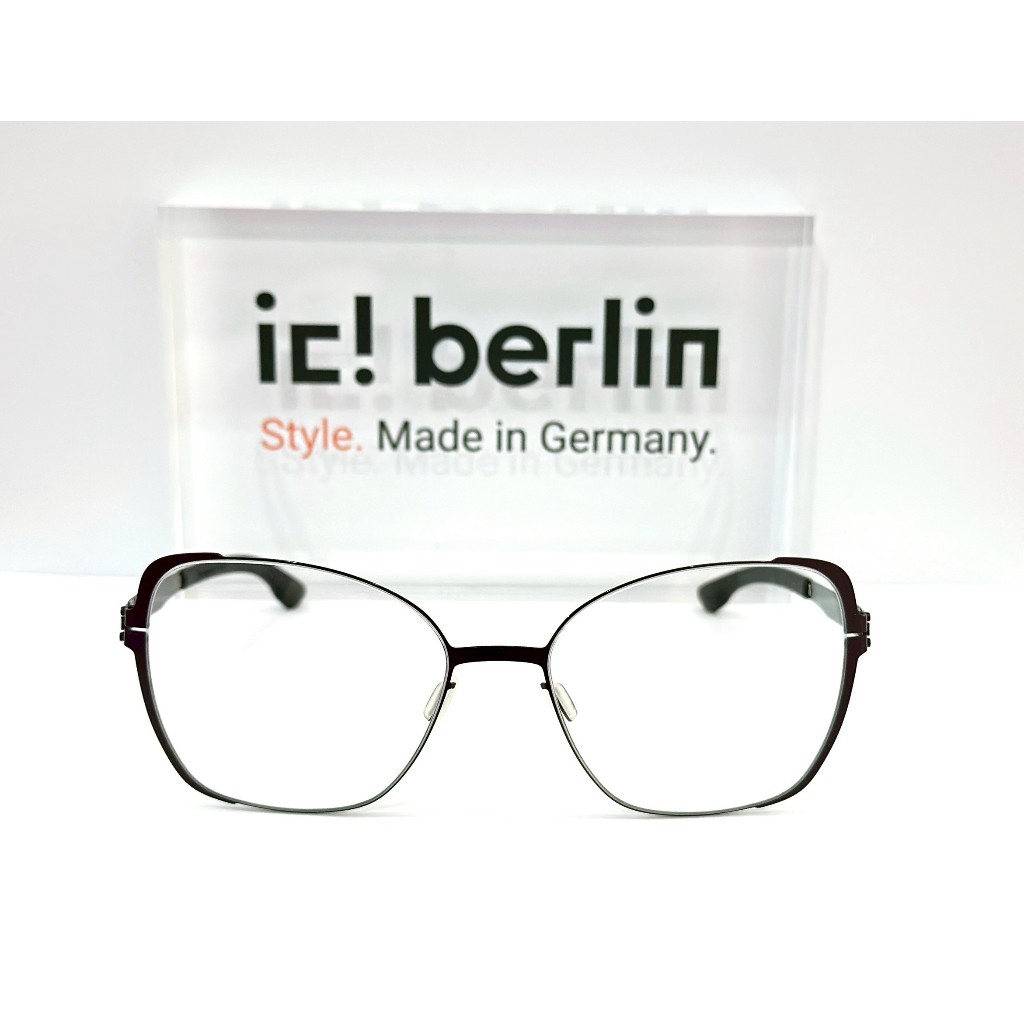 IC! Berlin Irine Bordeaux Gun metal
