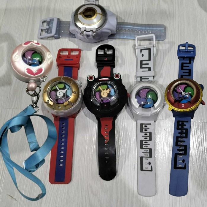 นาฬิกาโยไควอช มือสอง รวมของเล่นDx โยไควอช -DX yo kai แท้ Yokai Watch หลายรุ่น
