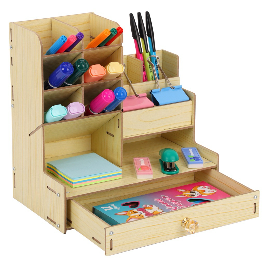 ชั้นไม้ใส่ปากกา finext