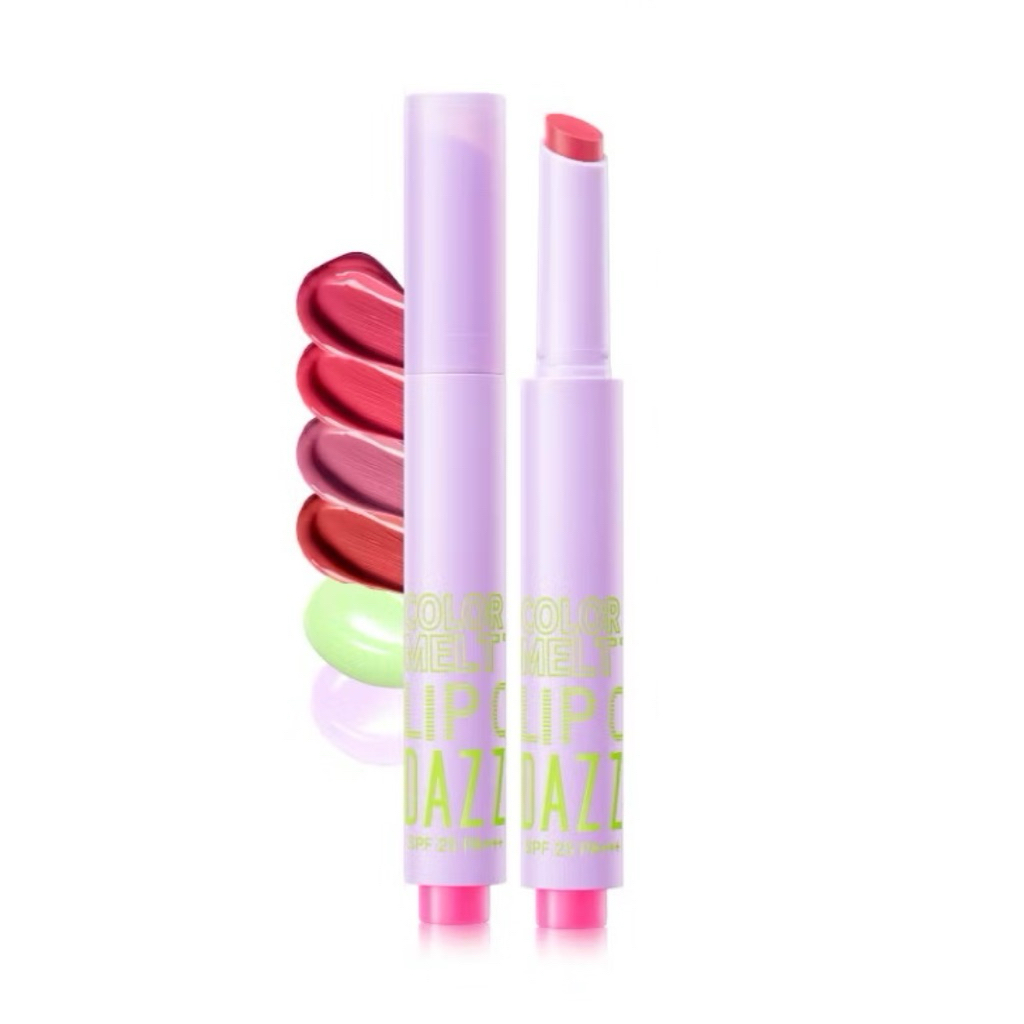 Dazzle Me แดซเซิลมี ลิป คลิก คัลเลอร์ โครม เมลท์ ทู ดิว SPF25 PA+++ 2กรัม