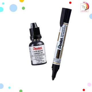 !! ราคาพิเศษ !! Pentel ( เพนเทล ) ปากกาไวท์บอร์ด Whiteboard Marker รุ่น MW45 และ หมึกเติม MWR401 (ขายแยก) ( 1 ชิ้น )